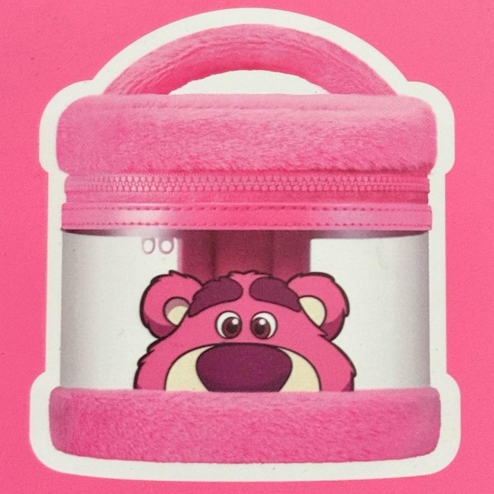 [NEW] Pink Toy Story Lotso Bear Cosmetic Bag